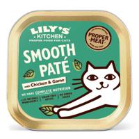 Lily's Kitchen Chicken & Game Pate Wet Cat Food Box 19x85G