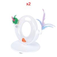 M-PETS Rollercoaster Cat Toy (Pack Of 2) M-PETS Rollercoaster Cat Toy (Pack Of 2)