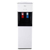 Midea Top Loading Water Dispenser, 3-Taps Equipped With Hot, Cold, & Ambient Temperature, Floor Standing, Child Safety Lock, Ice Cold Technology - White