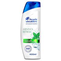 Head and shoulders menthol refresh shampoo 400ml (UAE Delivery Only)