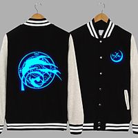 Inspired by Fate / Zero Saber Varsity Jacket Pure Cotton Anime Harajuku Graphic Kawaii Coat For Men's / Women's miniinthebox - thumbnail