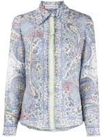 Etro paisley-print shirt - Blue