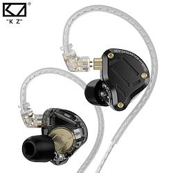 KZ ZSN Pro 2 Hybrid Technology Earphones 1BA1DD Noise Cancelling Earbud Hifi Wired Headphone Metal Bass Headset Free Shipping Lightinthebox