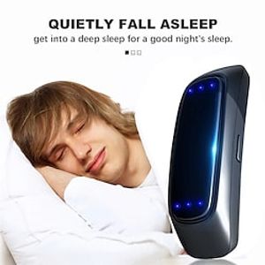 New Smart Anti-snoring Device EMS Pulse Sound Wave Induction anti Sleep Snoring Artifact Specializing Snoring for Men Women Lightinthebox