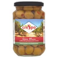 Crespo Green Olives W/Pimento 200GM