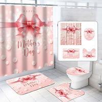 Bathroom Deco Shower Curtain with Hooks Bathroom Decor Waterproof Fabric Shower Curtain Set with12 Pack Plastic Hooks Lightinthebox