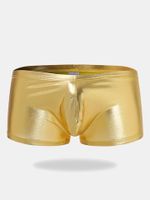 Bling Bling Bronzing U Convex Pouch Boxers