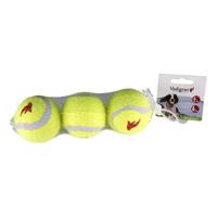 Vadigran Dog Toy Vinyl Tennis Balls 6.5cm (Pack of 3)