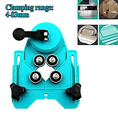 Tile Glass Marble Punch Fixer Drilling Positioner Tile Chamfer Hole Locator Tool miniinthebox