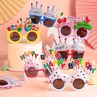 Birthday Glasses Party Dressing Photography Props Couple Gifts Party Funny Glasses Lightinthebox - thumbnail