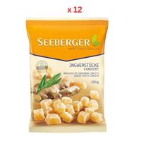 Seeberger Ginger Pieces 12X200G