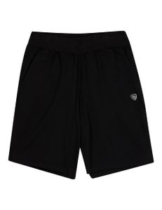 Logo Cotton Shorts - Black