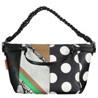 Desigual Black Polyethylene Handbag - DE-18774