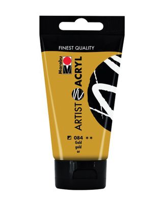 Marabu 75ML Artist Acrylic 084 Gold