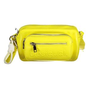 Desigual Yellow Polyethylene Handbag - DE-27925