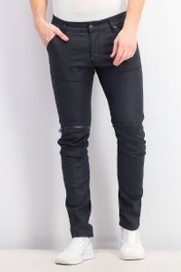 Mens 5620 Elwood 3D Zip Knee Skinny Jeans  Raw Denim