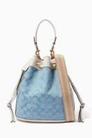 Field Bucket Bag in Signature Chambray Field Bucket Bag in Signature Chambray