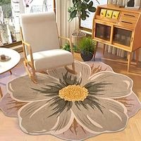 Nordic Irregular Flower Carpet Living Room Cloakroom Carpet Anti Slip Water Absorption Dirt Resistance Imitation Cashmere Carpet Can Be Distributed on Behalf of Others Lightinthebox - thumbnail