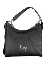 Byblos Black Polyethylene Handbag - BY-17017