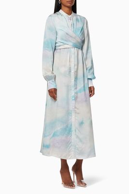 Printed Shirt Dress Printed Shirt Dress