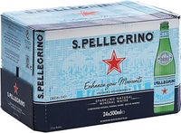 San Pellegrino Sparkling Natural Mineral Water Glass 500Ml (Pack Of 24)