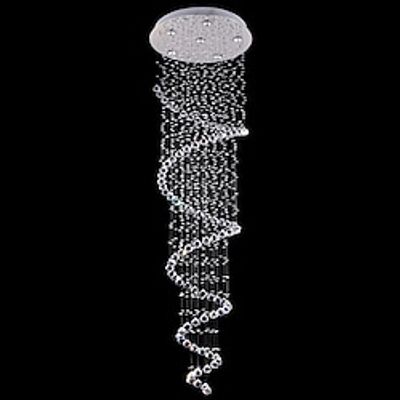 220cm Modern Chandelier Crystal Chandeliers Lighting For Dining Room Ceiling Pendant Light Lamp Hanging Lights Lamps For Home Decoration Light Lightinthebox