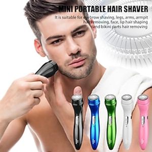 2023 New Mini Electric Shaver Automatic Men's Razor Trimmer Portable Beard Knife Safety Heads Shaving Machine Hair For Man Lightinthebox