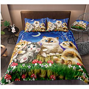 Colorful Tie Dye Duvet Cover Set Boho Hippie Bedding Set Rainbow Tie Dyed Comforter Cover Queen 3 Pieces for Kids Teens Adults 1 Lightinthebox