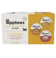 Applaws Cat Multipack Chicken Select 8 x 60g Pot (UAE Delivery Only)