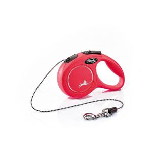 Flexi New Classic Cat XS Cord Cat/Dog Leash 3M - Red