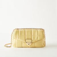 Sasha Quilted Crossbody Bag with Flap Closure