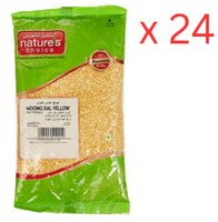 Natures Choice Lentils Moong Dal Yellow - 500 gm Pack Of 24 (UAE Delivery Only)