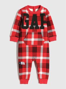 Baby Gap Logo Plaid One-Piece