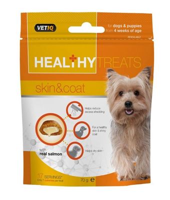 Healthy Treats Skin & Coat for Dogs & Puppies - 70g