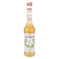 Monin Lime Syrup - 700Ml Pack Of 6