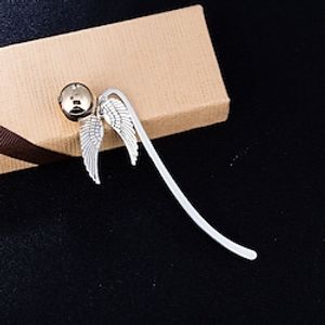 3 pcs Metal Bookmark Feather Creative Delicate Page Markers Metal Retro Funny Bookmark for Student Women Gifts 8.631.4 inch miniinthebox