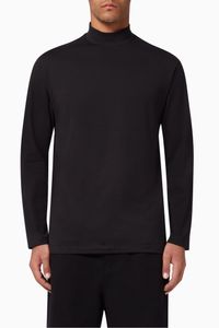 Classic Mock Neck T-Shirt