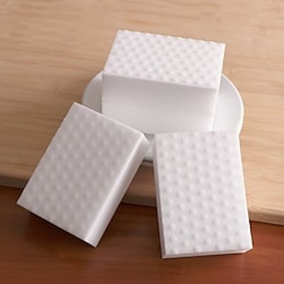2x High-Density Compressed Nano Sponge For Household Cleaning Magic Kitchen Dishwashing Cotton Multifunctional Cleaning Tool Lightinthebox