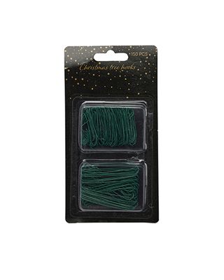Koopman Xmas Tree Hooks 150 Pieces Green