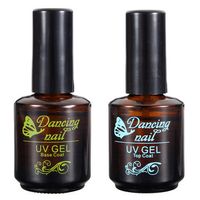DANCINGNAIL Nail Art Manicure UV Soak Off Top Base Coat Primer Polish 20ml