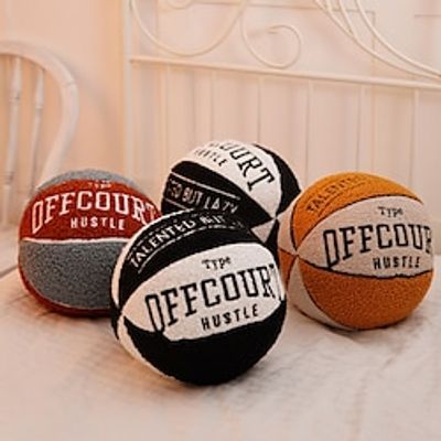 Basketball Pillows Decorative Toss Pillows Throw Pillows Soft Pillowcase for Bedroom Livingroom Sofa Couch Chair Bench Lightinthebox