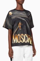 Oversized Macro Biker Cotton T-Shirt Oversized Macro Biker Cotton T-Shirt