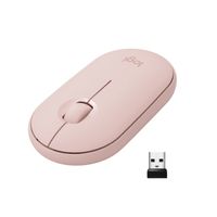 Logitech M350 Pebble Mouse,  Rose - thumbnail