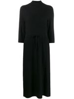 A.P.C. ribbed knitted dress - Black