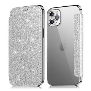 Phone Case For Apple Full Body Case iPhone 14 Pro Max 14 Plus 13 12 11 Pro Max Mini X XR XS Card Holder with Stand Glitter Shine Glitter Shine TPU PU Leather miniinthebox