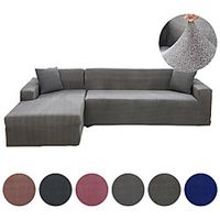 Print Dustproof Stretch Slipcovers Stretch Sofa Cover Super Soft Fabric Couch Cover Fit For 1 to 4 Cushion Couch And L Shape Sofa (You will Get 1 Throw Pillow Case as free Gift) miniinthebox - thumbnail