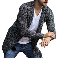 Knitted Cardigans Warm Casual Outwear for Mens