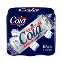 Alokozay Cola Light Sugar Free - 250 Ml X Pack Of 6