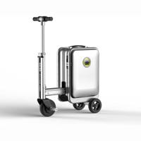 Airwheel SE3S Rideable Suitcase Electric Luggage Scooter Carry-On - Silver - thumbnail