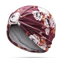 Bow Flower Stretch Turban Hat